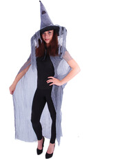 Čarodejnícky plášť s klobúkom pre dospelých/Halloween