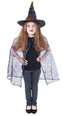 Detský čarodejnícky plášť s klobúkom/Halloween