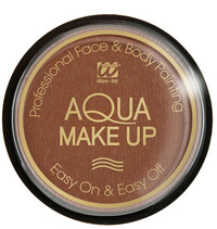 Hnedý aqua make-up, 15g