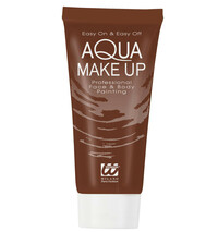 Hnedý aqua make-up v tube (30ml)