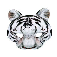 Maska biely tyger