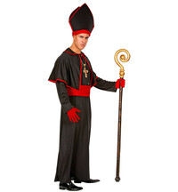 Pánsky kostým Biskup, čierny