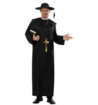 Pánsky kostým kňaza s krížom