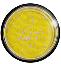 Pastelový žltý aqua make-up, 15g