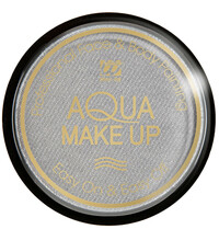 Strieborný metalický aqua make-up, 15g