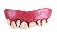 Gumové zuby 3 typy