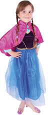 Detský kostým princezná zimné kráľovstvo Annie DELUXE (S) e-balenie