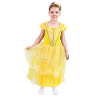 Detský kostým princezná žltá