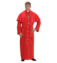 Pánsky kostým kardinál, červený