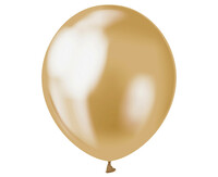 Nafukovací balónik platinovo zlatý
