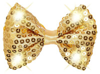 Zlatý motýlik s trblietkami, žiarivý