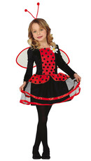 Dievča kostým malá beruška