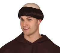 Mníšska parochňa s plešatou hlavou