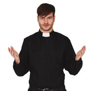 Tričko kňaz s golierom (veľkosť L)