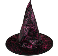 Detský klobúk fialová čarodejnica/Halloween