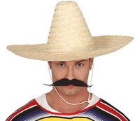 Sombrero prírodný, 50 cm
