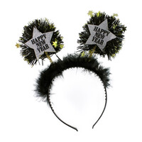 Čelenka šťastný nový rok strieborná