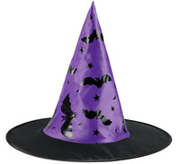 Detský fialový klobúk čarodejnice/Halloween