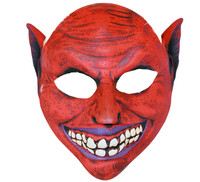 Textilná maska diabla