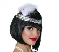 Čelenka Charleston strieborná