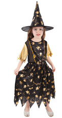 Detský kostým čarodejnice/Halloween (M) e-balík