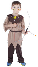 Detský indiánsky kostým s opaskom (S) e-balenie