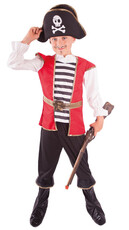Detský pirátsky kostým s klobúkom e-balík