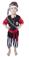 Detský pirátsky kostým so šatkou