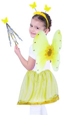 Detský kostým Slnečnica s krídlami