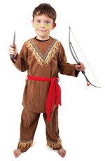 Detský indiánsky kostým so šatkou