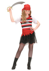Dievčenský pirátsky kostým so šatkou