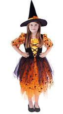 Kostým čarodejnice/Halloween s klobúkom