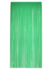 Matný záves do dverí, zelený