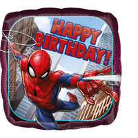 Fóliový balónik Spiderman k narodeninám, 43 cm