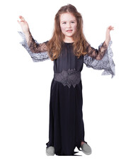 Detský kostým čiernej čarodejnice (Halloween)