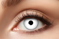 Certifikované týždenné farebné kontaktné šošovky nedioptrické, biele zombie 84095241.W02