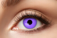 Certifikované týždenné farebné kontaktné šošovky nedioptrické, fialové gothic 84095241.W08