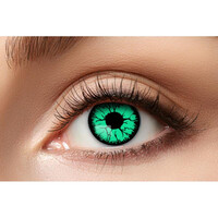Certifikované týždenné farebné kontaktné šošovky nedioptrické, zelené monštrum 84095241.W31