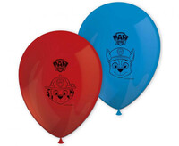 Nafukovacie balóniky Tlapková patrola (8ks)