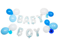 Balónová girlanda "Bude to chlapec!"