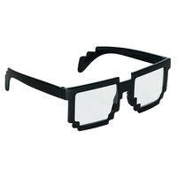 Čierne okuliare s pixelmi