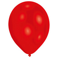 Červený latexový balónik (priemer 27 cm)
