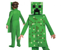 Detský zelený kostým Minecraft