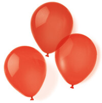 Sada 10ks červených latexových balónikov (priemer 20cm)