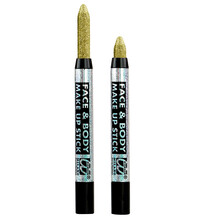 Make-up zlatá ceruzka s trblietkami