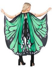 Motýlie krídla, zelené (75 x 110 cm)