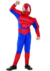 Chlapčenský kostým Spiderman so svalmi