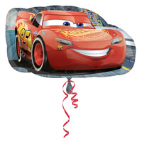 Fóliový balónik Blesk McQueen, Cars (76 cm x 43 cm)