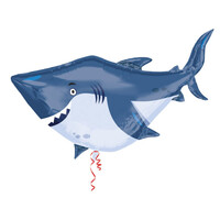 Fóliový balónik žralok (101 cm x 81 cm)