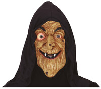 Maska ježibaba so šatkou